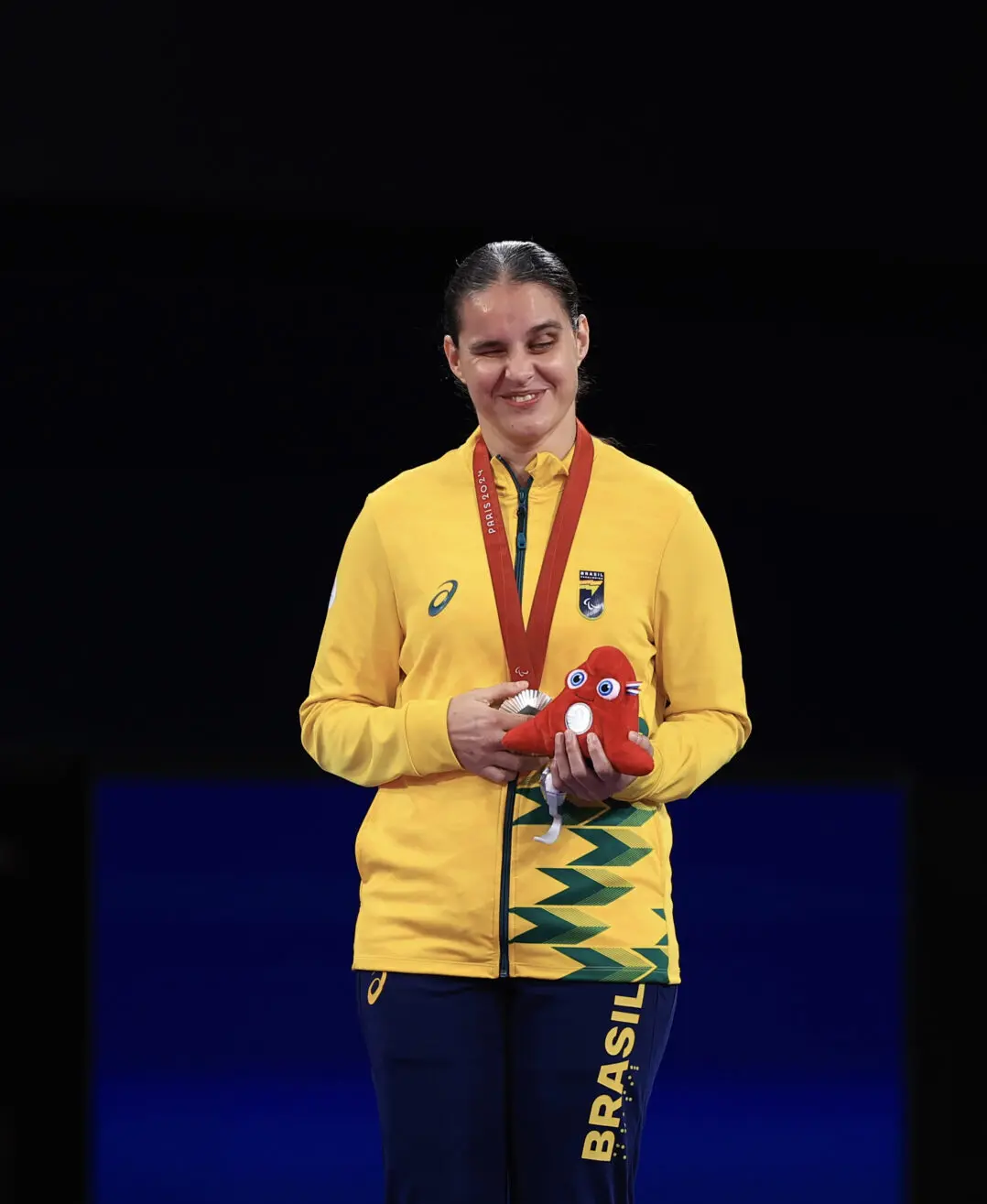 Erika Zoaga, atleta paralímpica brasileira medalhista